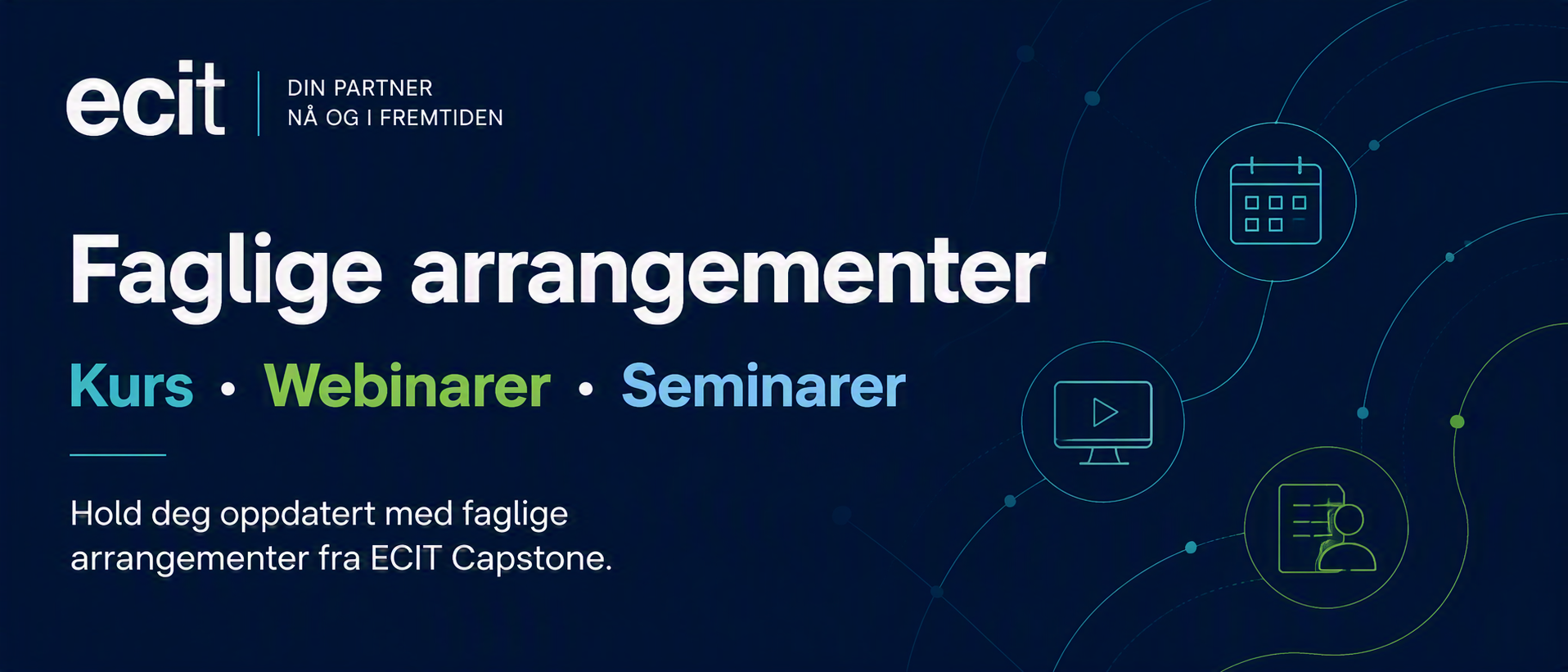 ECIT Capstone Faglige arrangementer